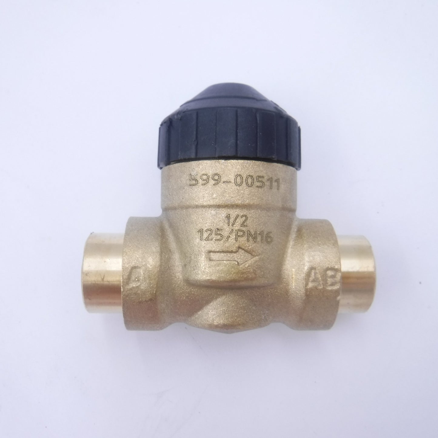Siemens 599-00511 1/2" 2-Way Sweat Zone Valve Body 44 PSI 2.5 Cv