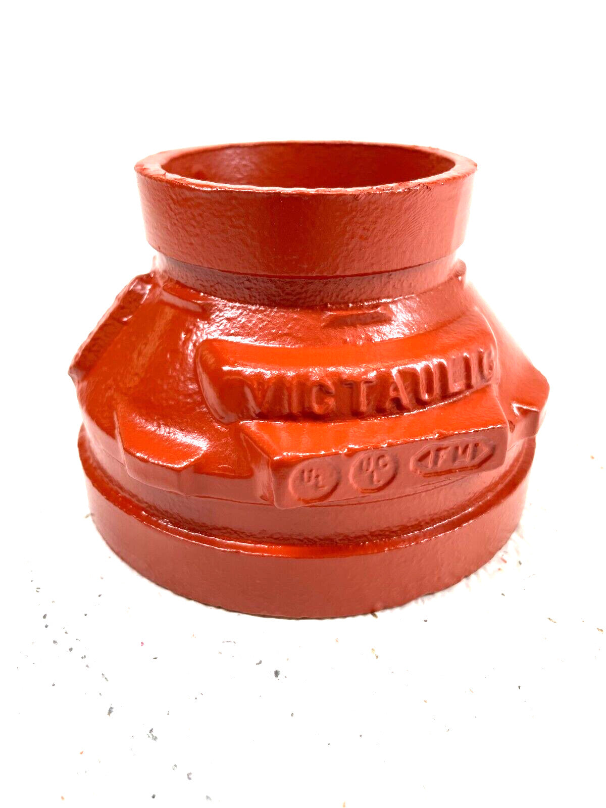 Victaulic Style 50 Concentric Reducer 4" x 2-1/2" Grooved End IPS Pipe Fitting