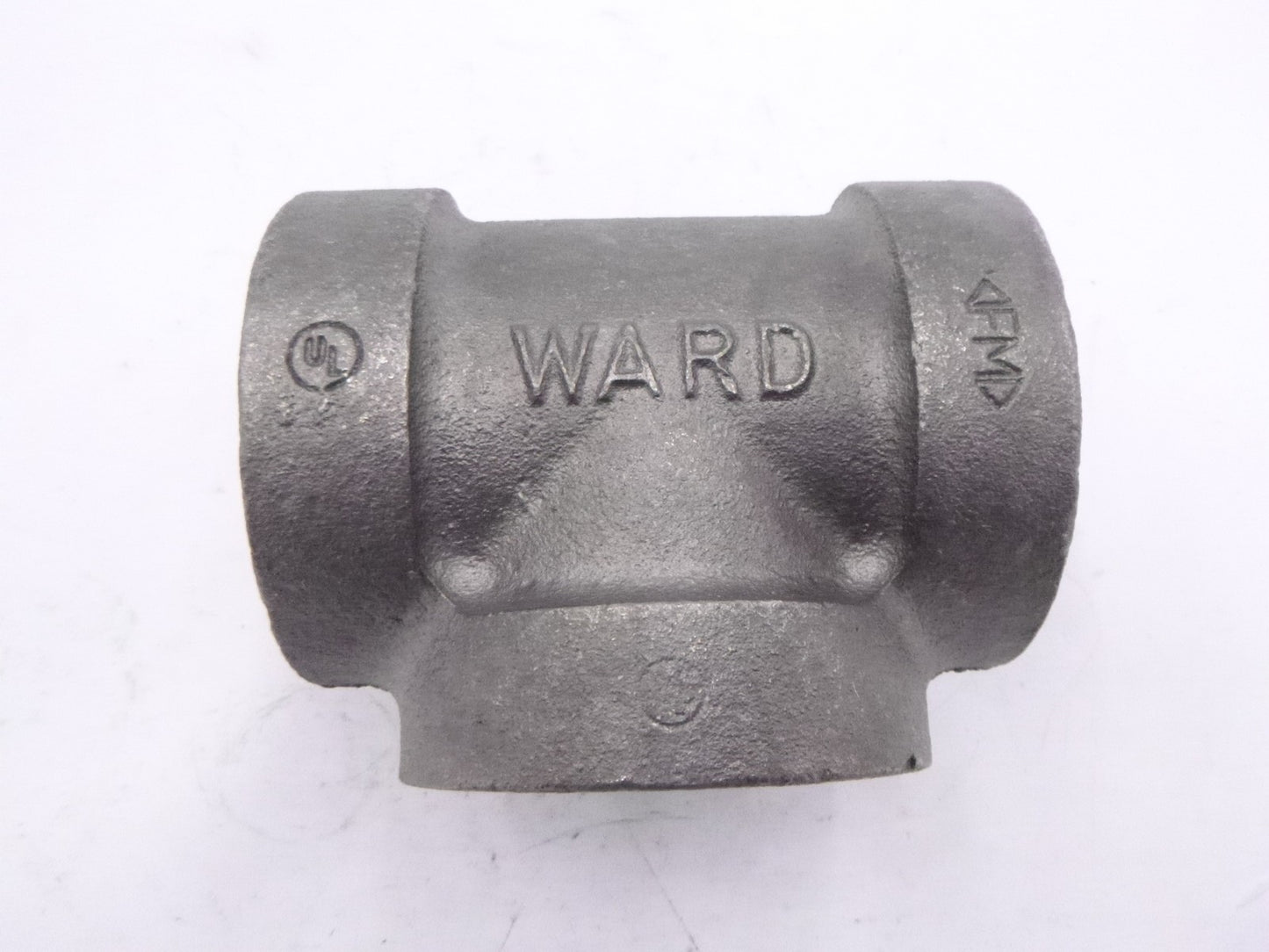 Ward Manufacturing 3.NMT 3" x 3" x 3" FNPT Galvanized Malleable Iron Pipe Tee