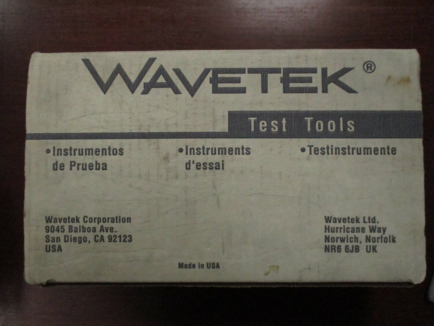 Wavetek CV50 Universal LAN Cable Tester and CV50 Tester