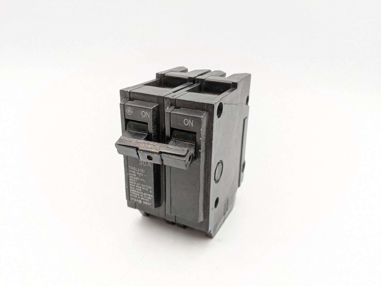 General Electric THQL2130 Plug-In Circuit Breaker 30A 240V 2P 1PH THQL 30 AMP