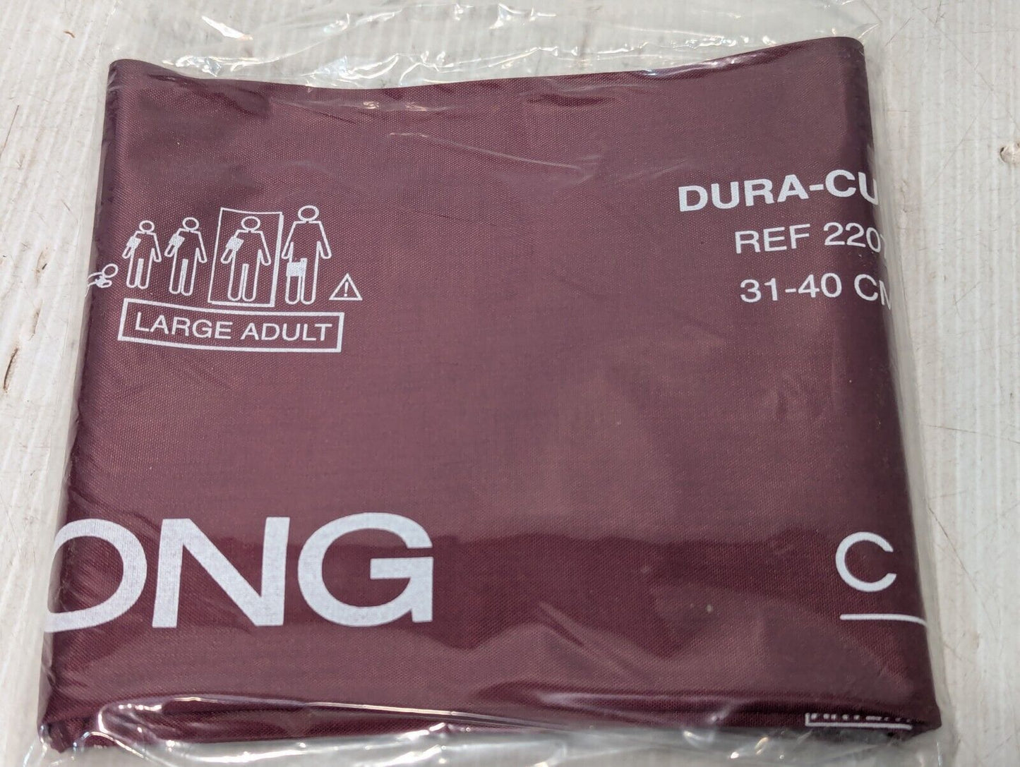 Critikon Dura-Cuf 2207 Blood Pressure Cuff Adult Long 31-40 cm