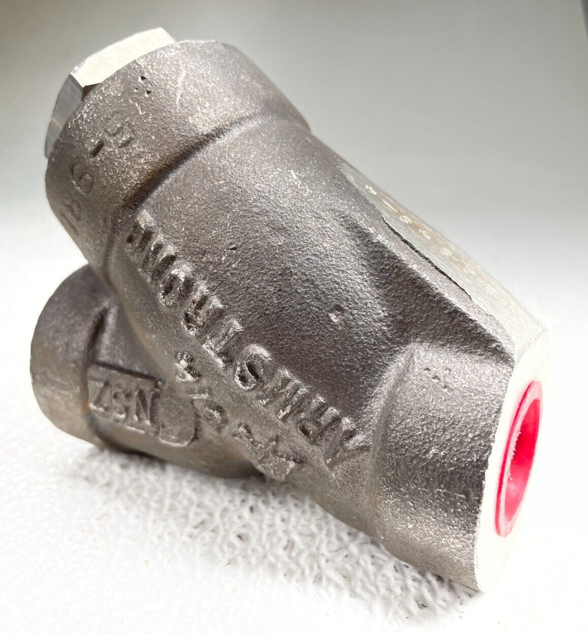 ARMSTRONG Y Strainer 3/4" NPT Class 1500 Stainless CF8M / 1/16" Perf. Screen