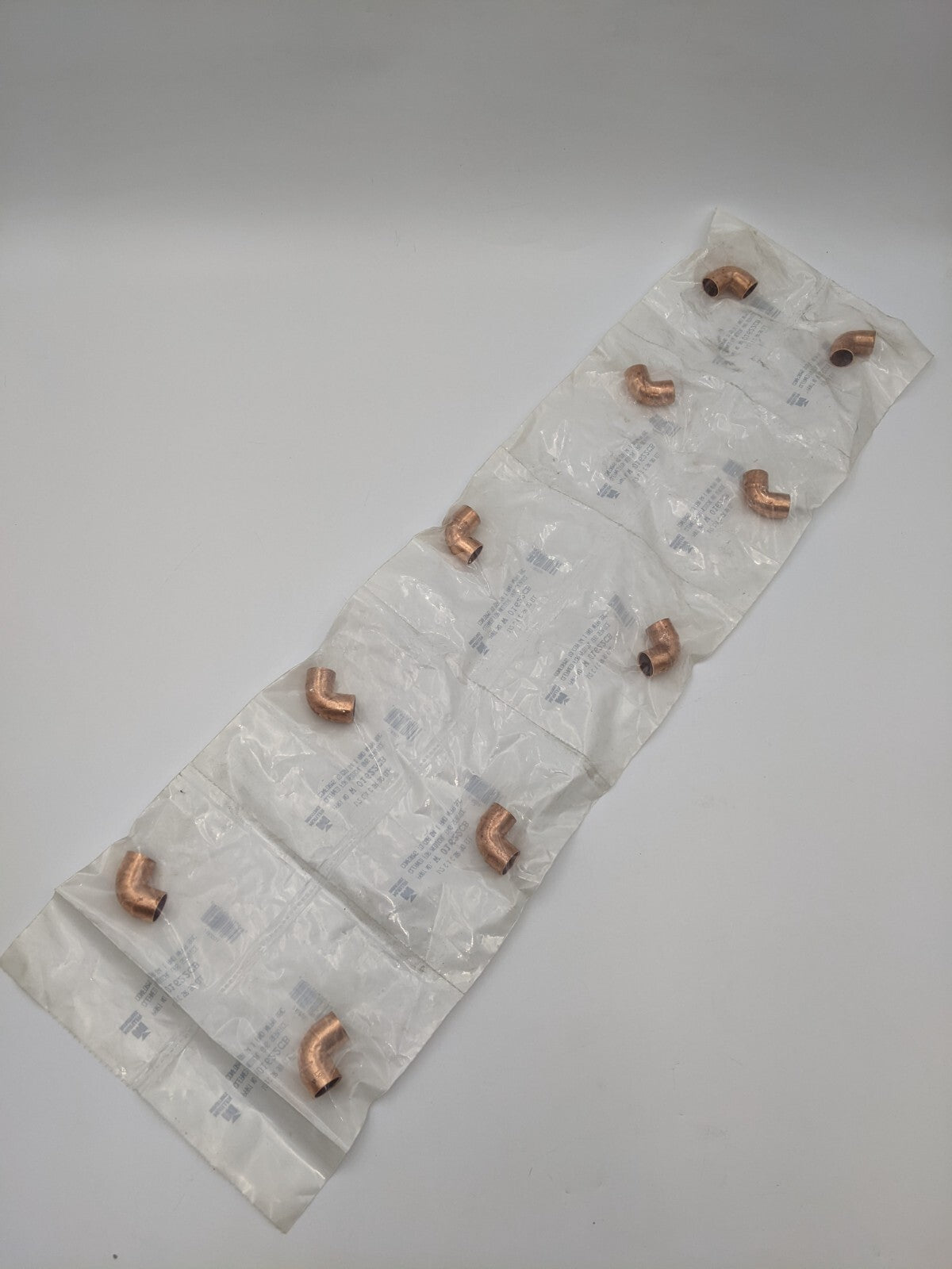 10 Pc Mueller W-01622CB Copper Fitting 1/2" x 1/2" 90 Degree Medical Gas Sterile