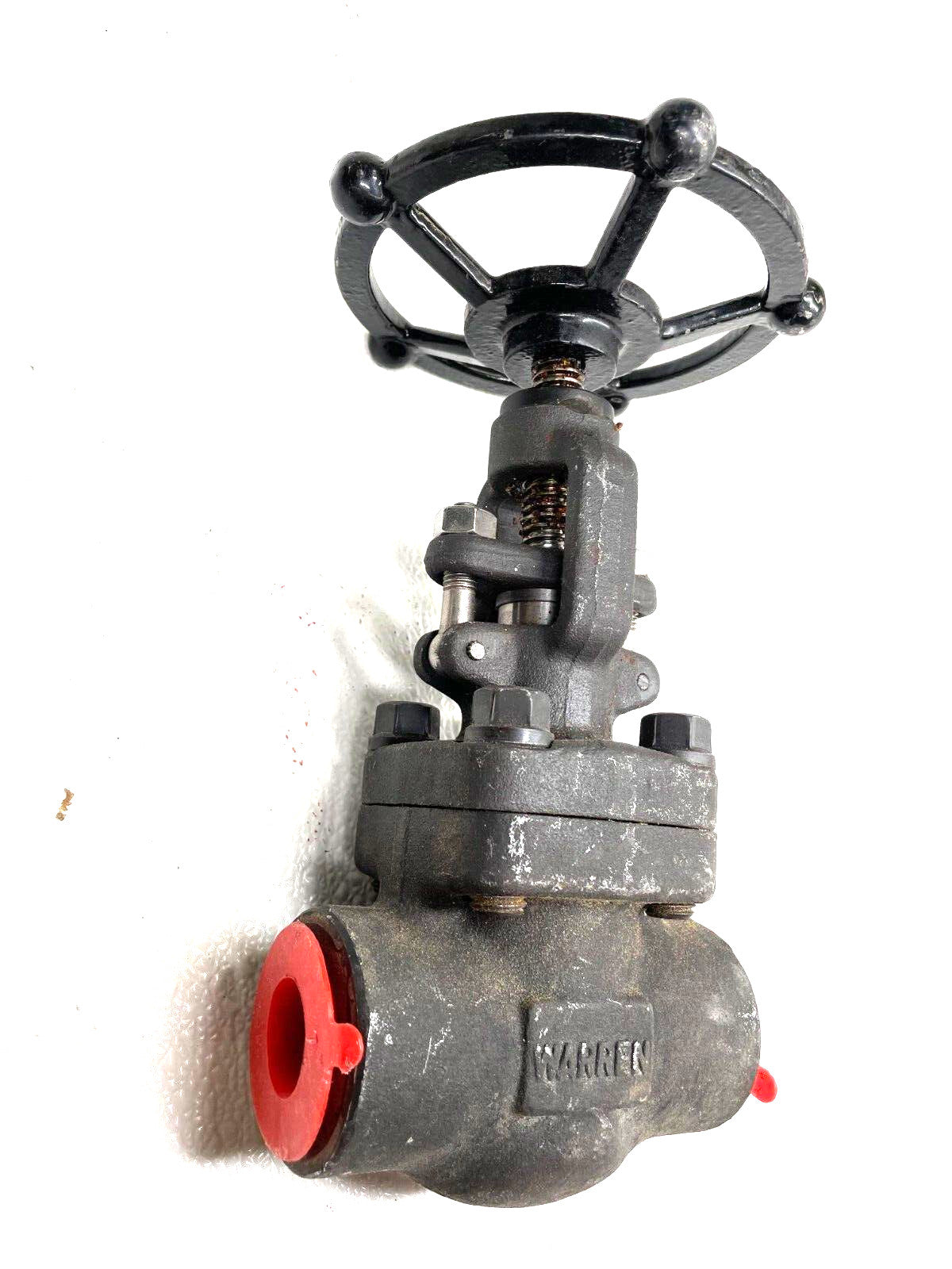 Globe Valve WARREN 1552-5-S 1" Class 1500 3705WOG Socket Weld A105N API Trim #5