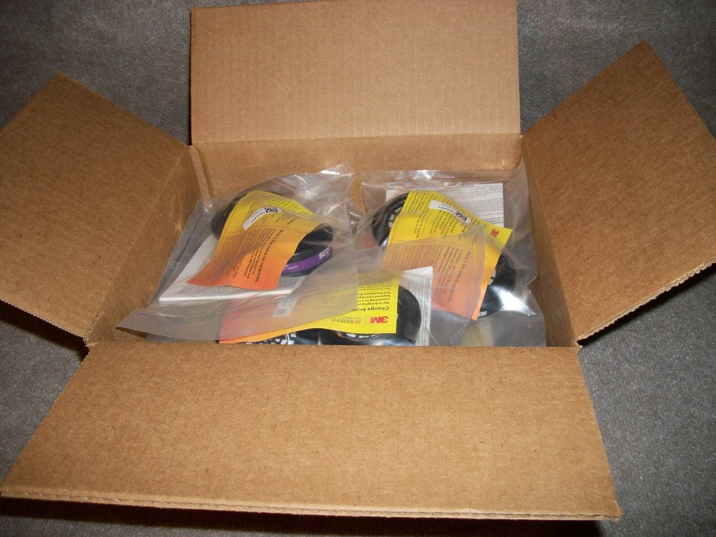 NEW CASE OF 80 TWO PACKS 3M RESPIRATOR FILTER 7422-FP1 NIOSH P100 EXP. 07/2026