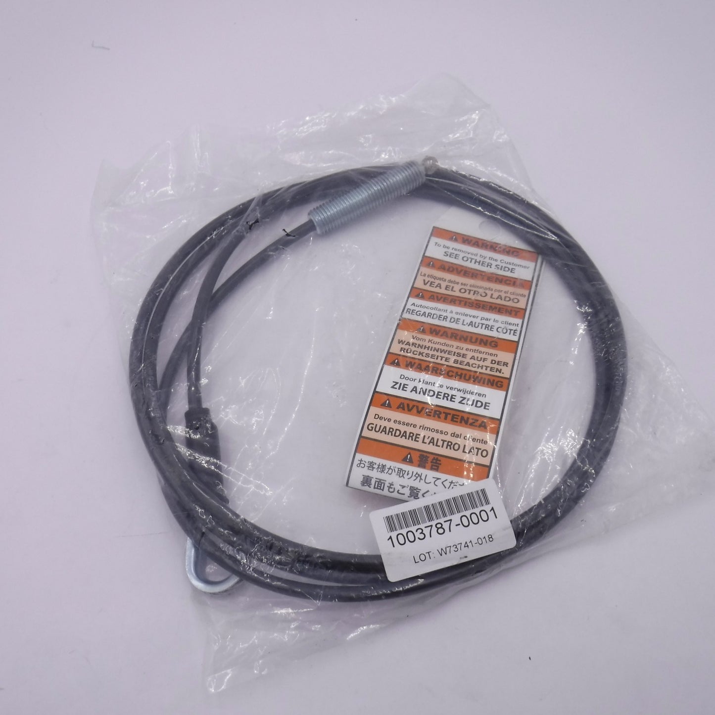 OEM Life Fitness 98" Loop Cable Rope Nylon Coated 1/4 Dia for Pros Pull Down PSP