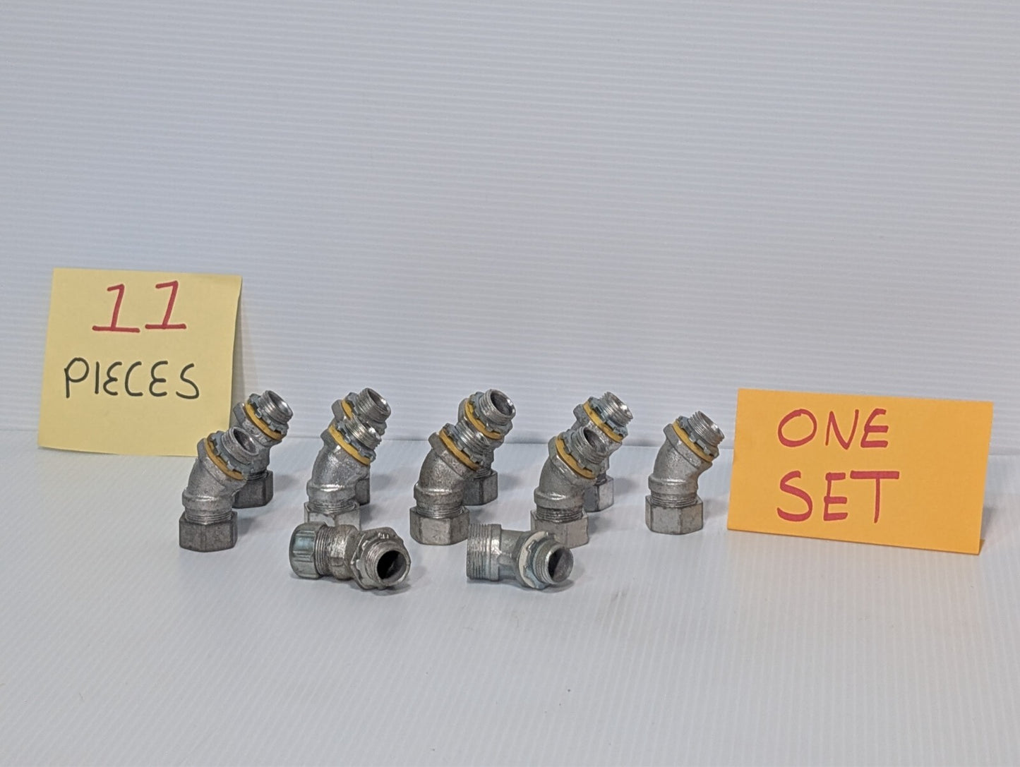 (11) Cooper Crouse-Hinds LT3845 45 Degree Liquidtight Angle Connectors