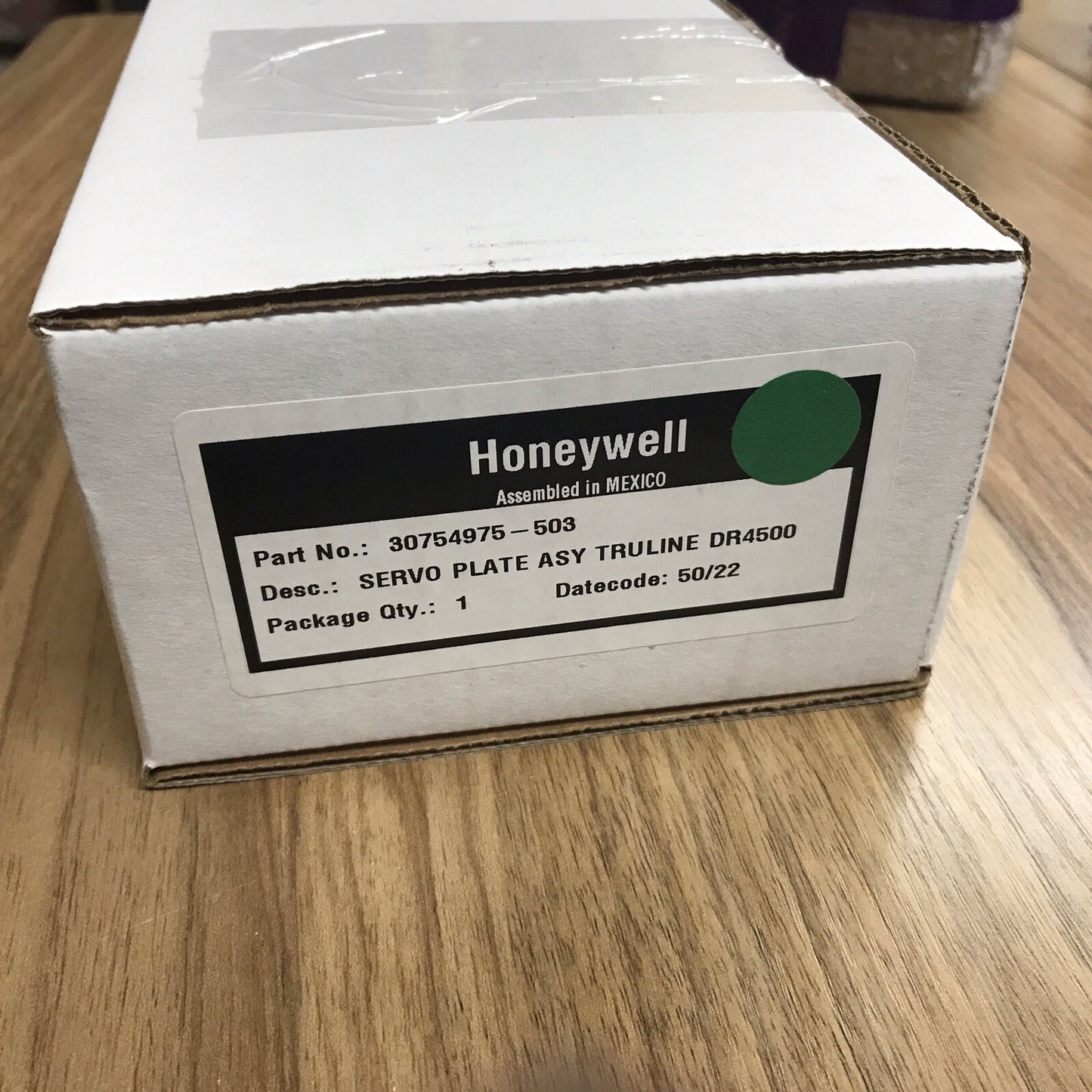 HONEYWELL SERVO PLATE ASSEMBLY TRULINE DR4500 30754975-503 / 30754975503 NEW!!!