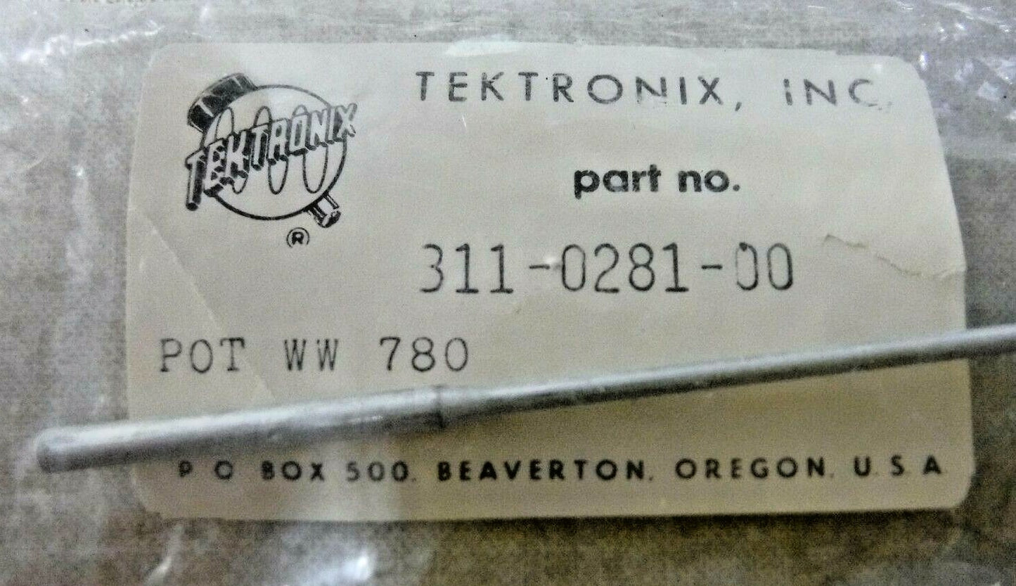 Tektronix 311-0281-00 Variable Resistor Potentiometer (6-3/4", 780Ω) Lot of 2