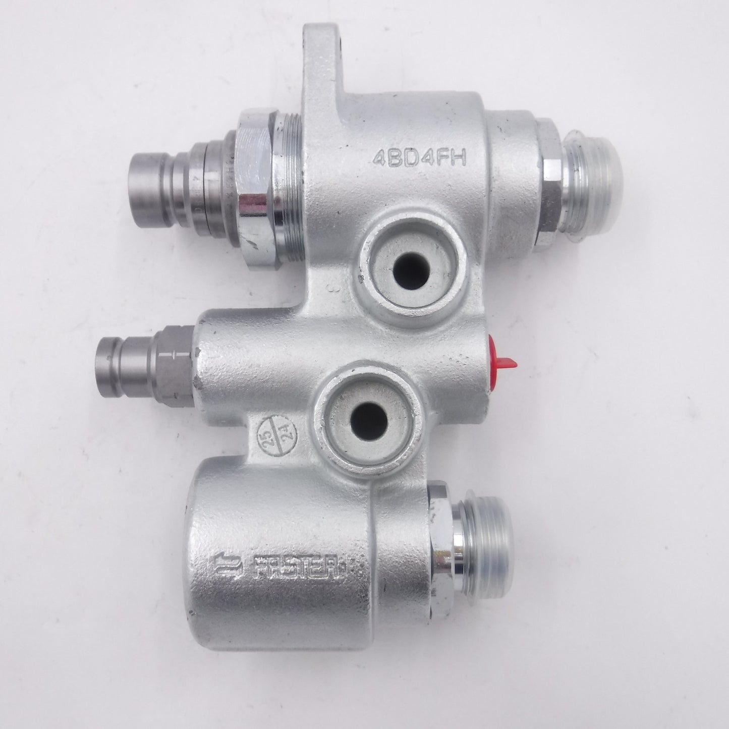 Faster 4BD4FH Hydraulic Manifold 3 Port fits Bobcat Skid Steer S175 SEE DESC