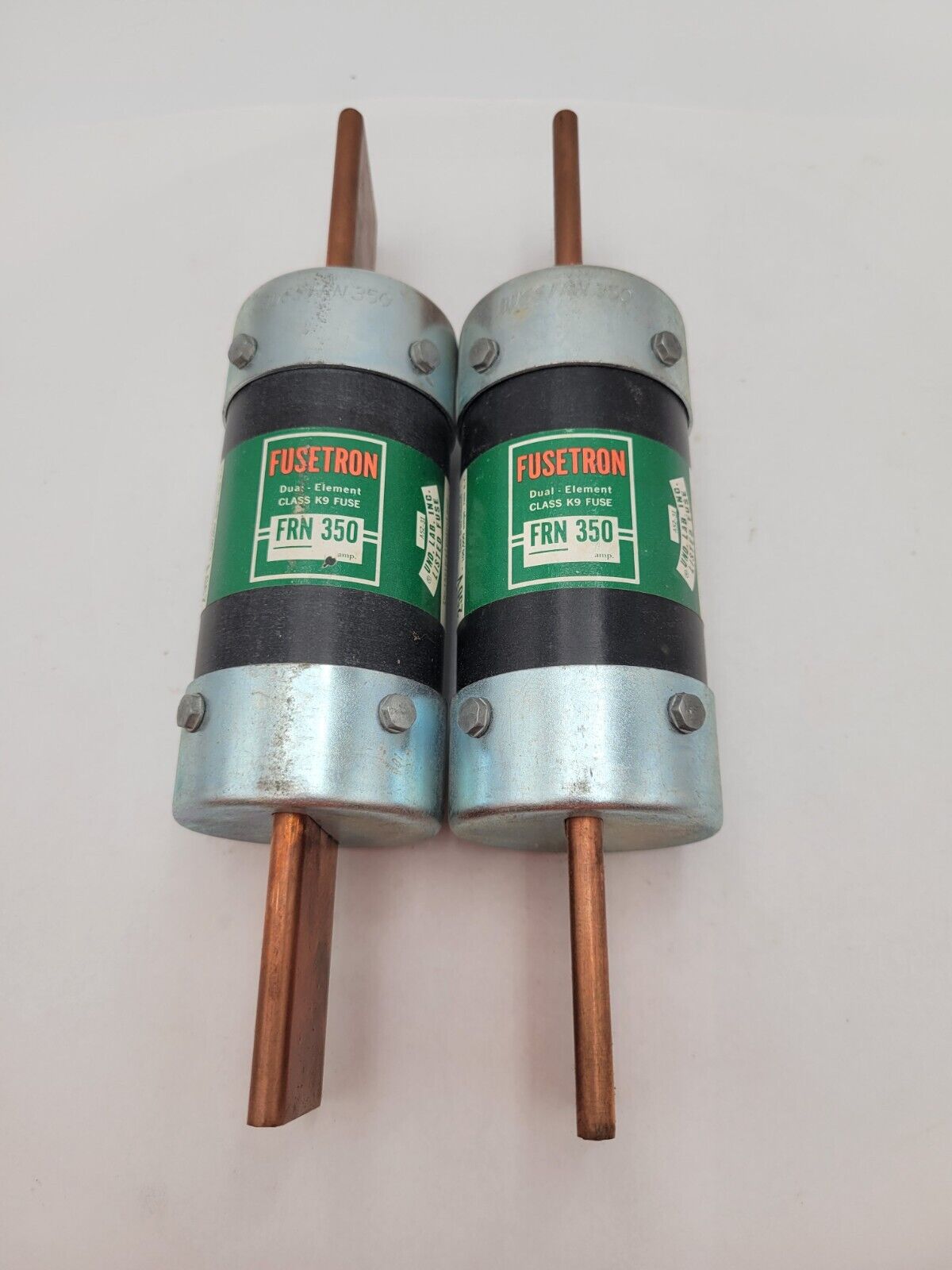 2PC Buss FRN-350 Non-Indicating Dual-Element Time Delay Fuse 350A 250V Class K5