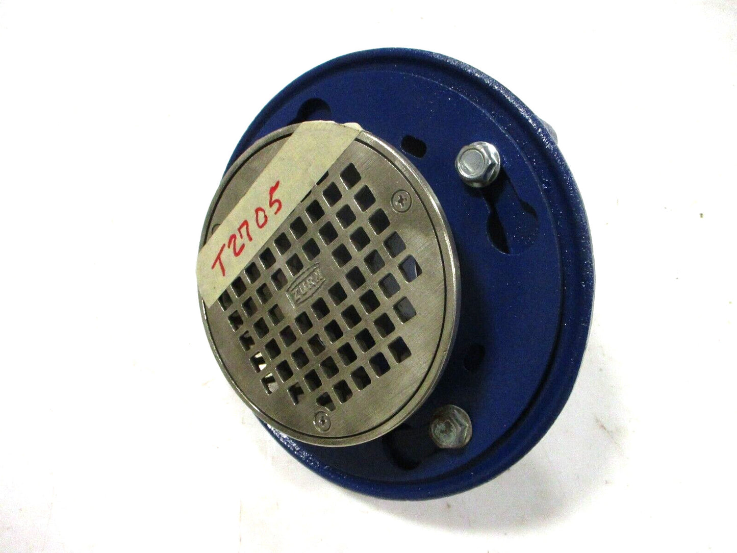 ZURN FD1 Floor Drain | CI body | 2" Outlet | 5" Round Bronze Strainer 55837-050