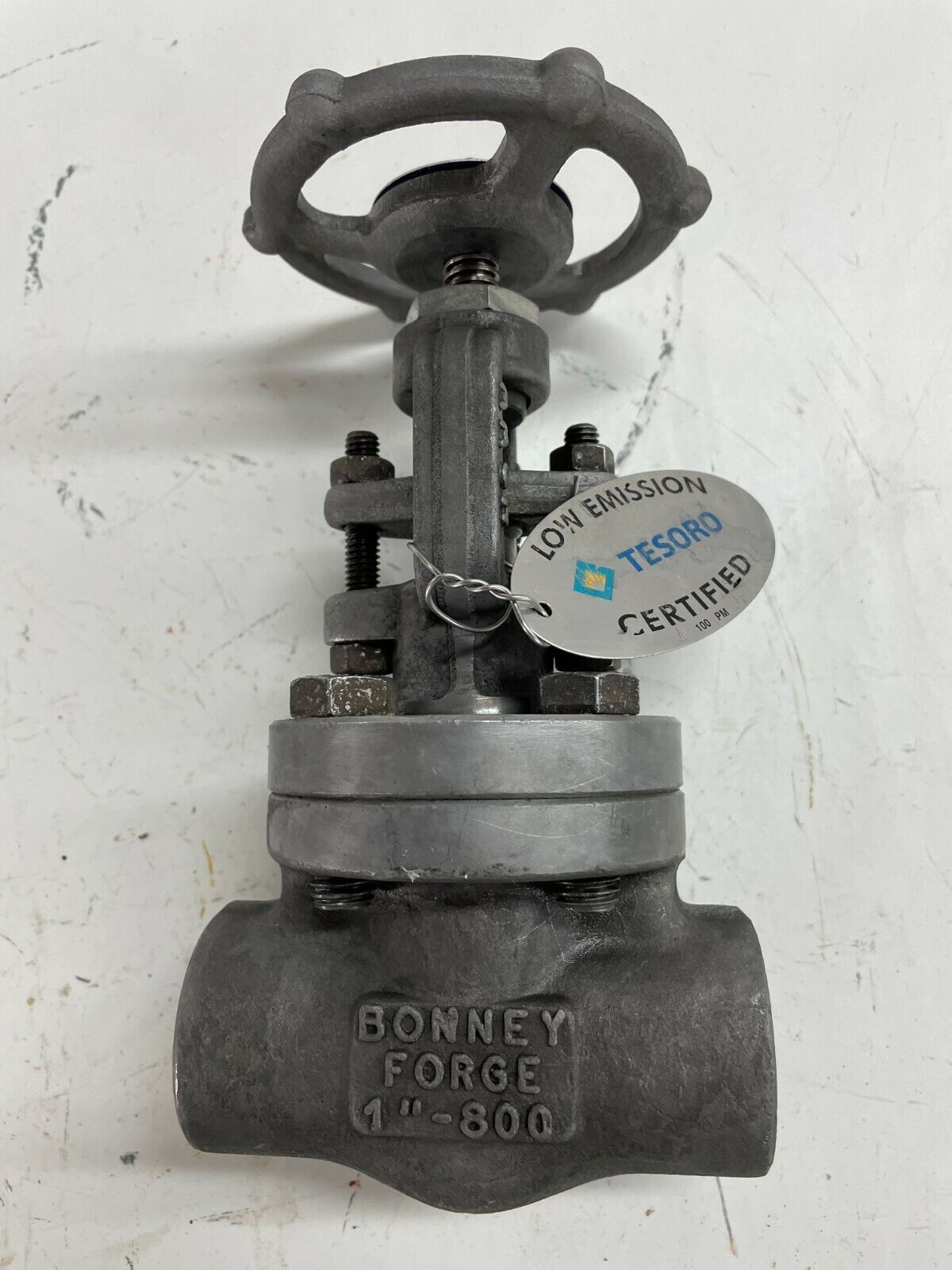 BONNEY FORGE HL31-LE Globe Valve 1" 800 Socket Weld A105N Forged Steel Trim #8