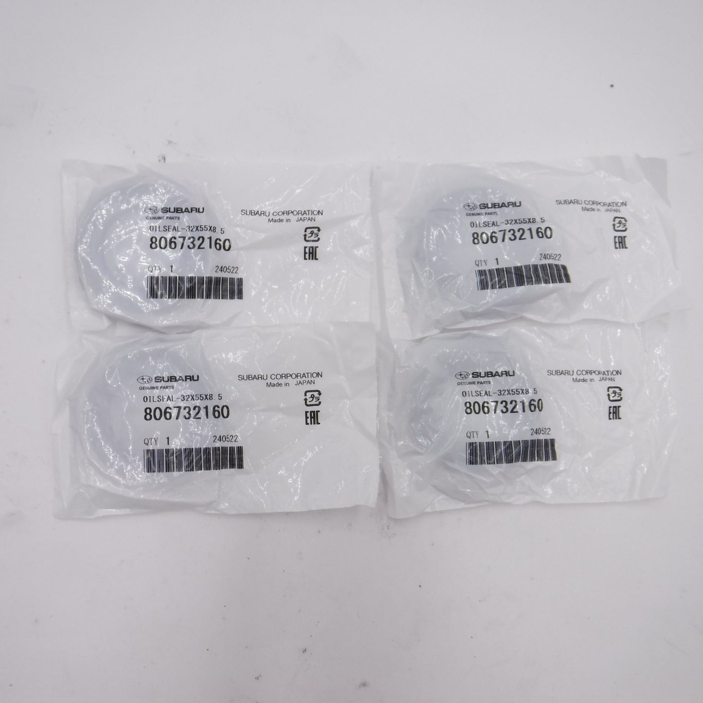 4 Pack OEM Subaru Engine Camshaft Oil Seal 806732160 For 2004-2006 Subaru Baja