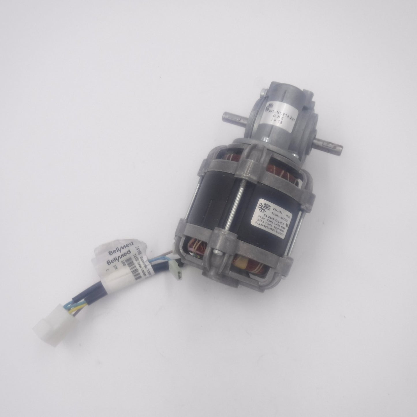 BeliMed 74108 Gear Motor 230V For 20 Glass Door of WD290 Washer Disinfector