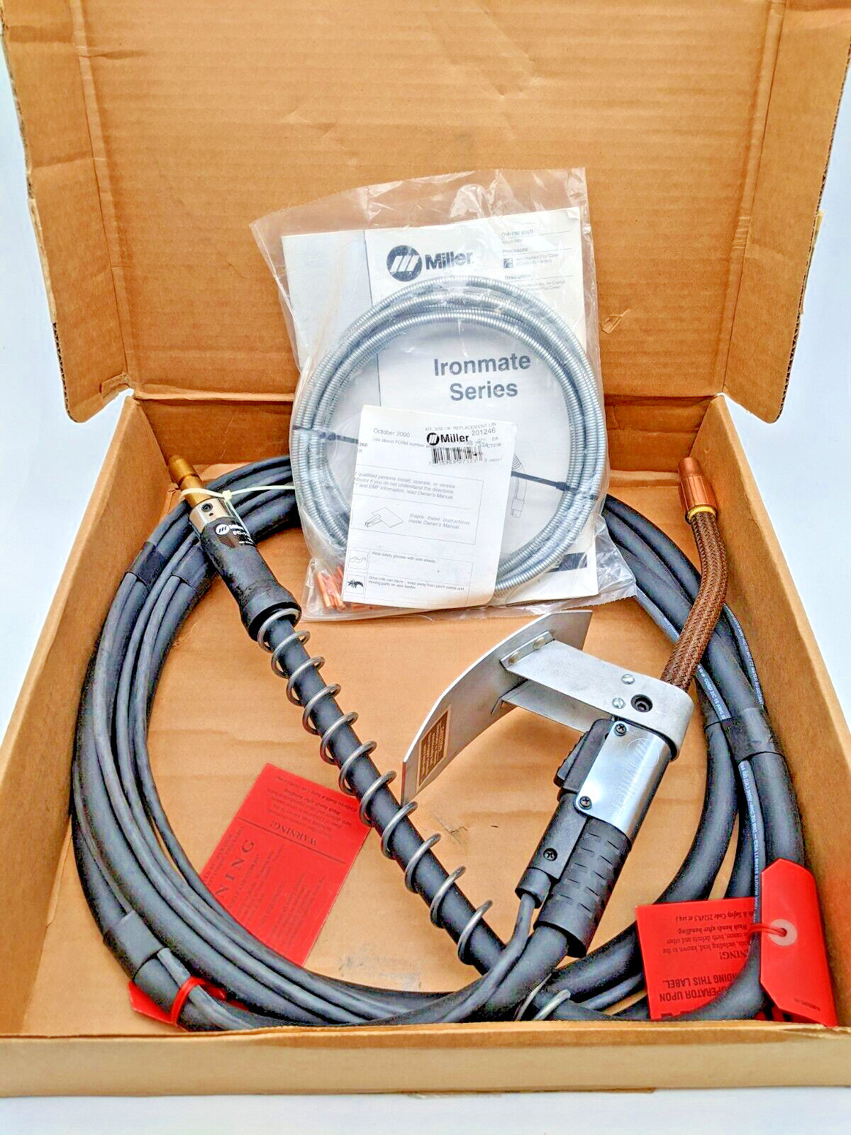 Miller 194863 Ironmate FC-1150 Air-Cooled MIG Gun 15ft 3/32"-1/8" Wire 450 Amp