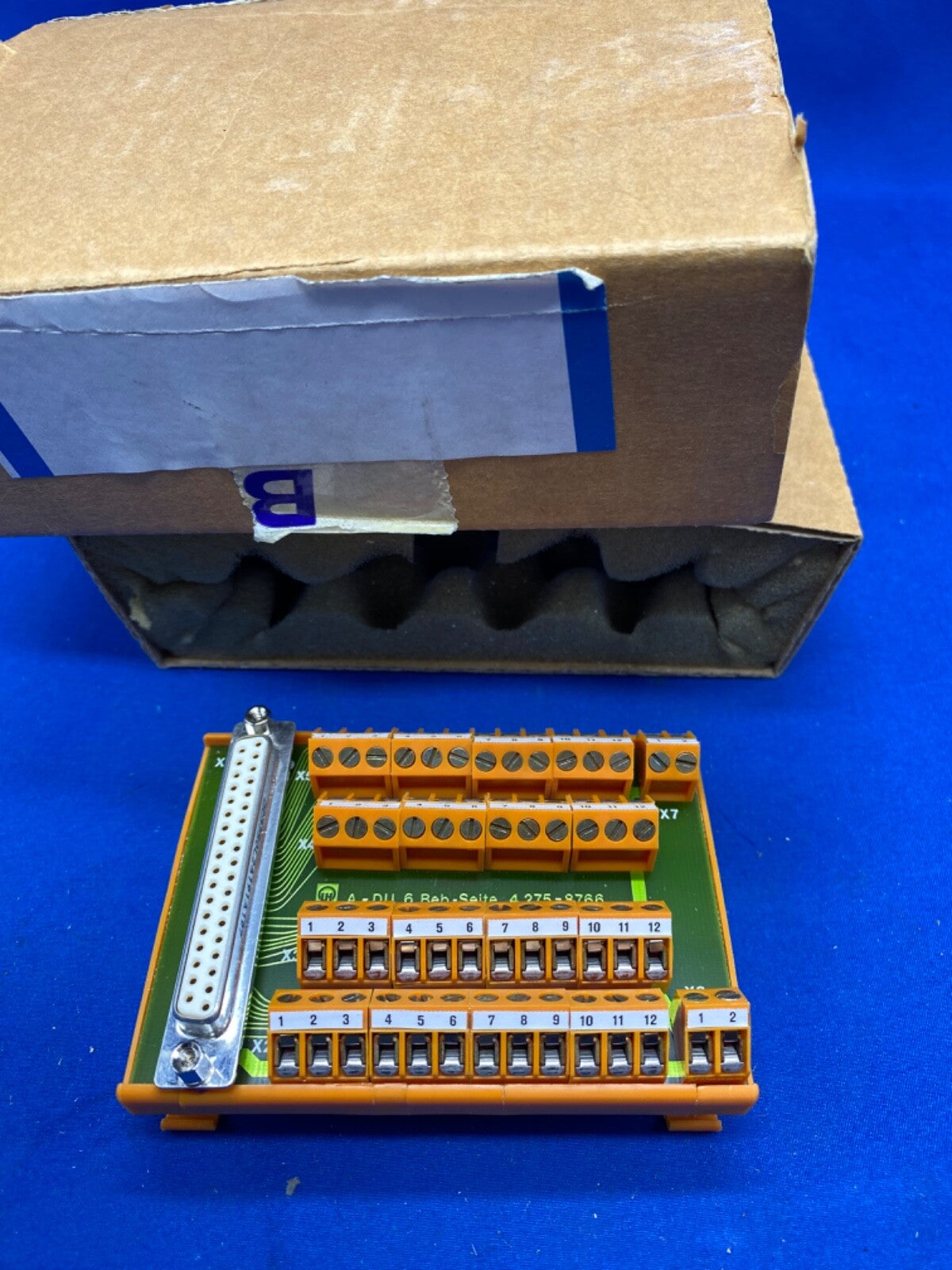 Weidmuller transfer connection board 4500016806, DIl06 58370281