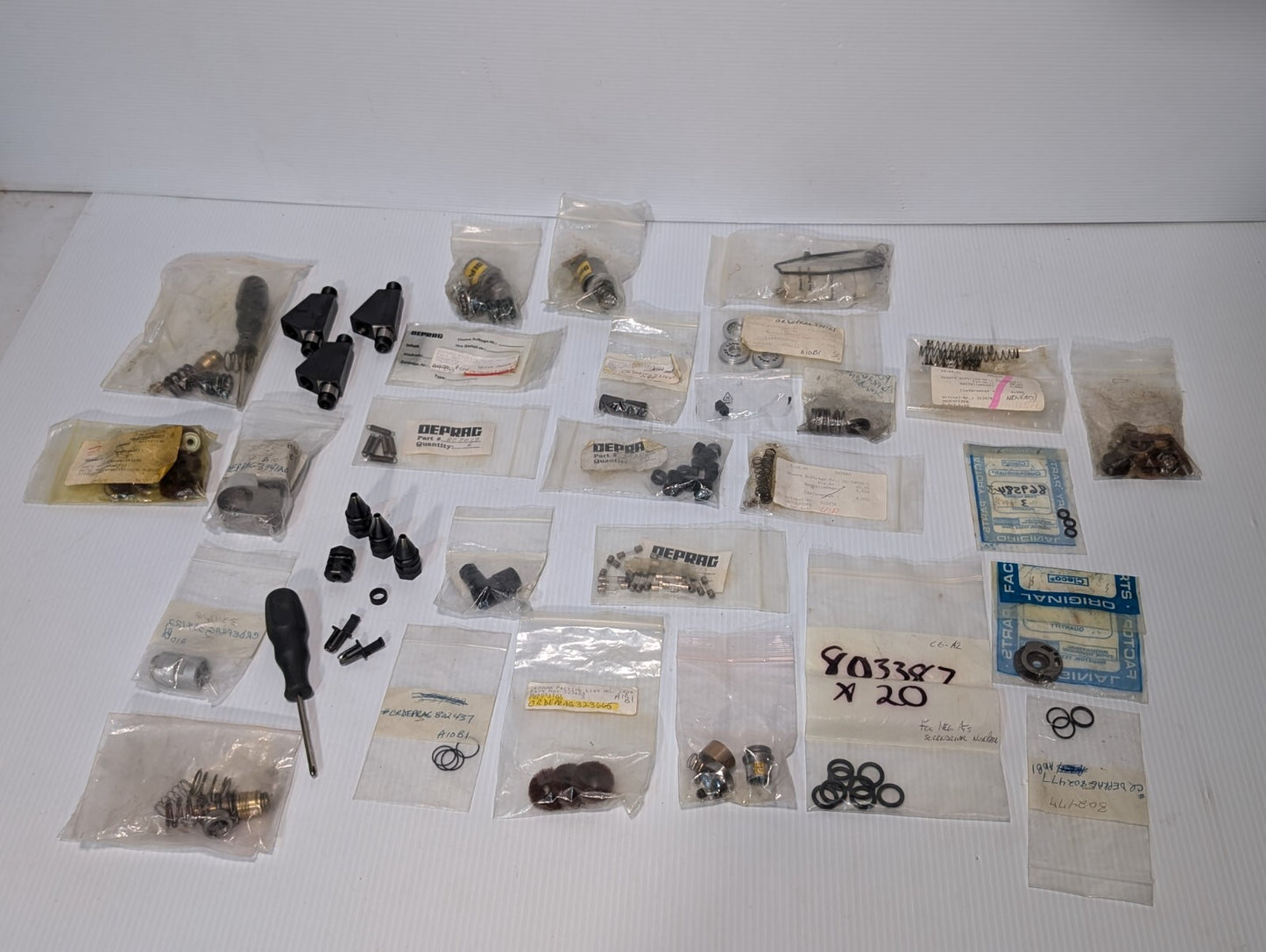 Large Lot of Deprag Kits Components, Large Variety of Items