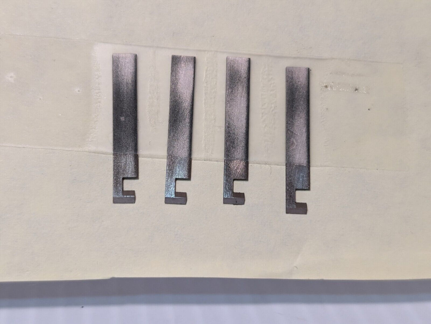 4 Pieces 42931400 Cutter Blades, Steel