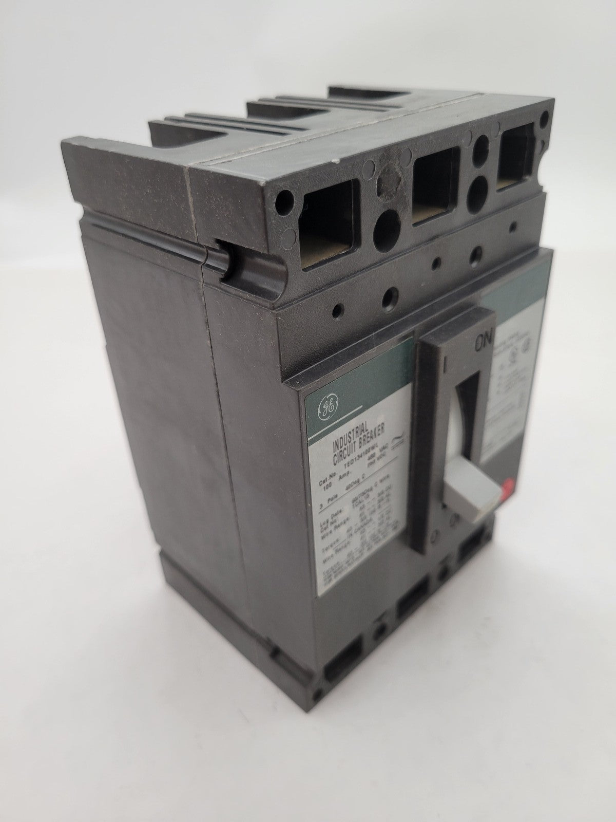 GE General Electric TED134100WL Circuit Breaker 100A 3P 480V