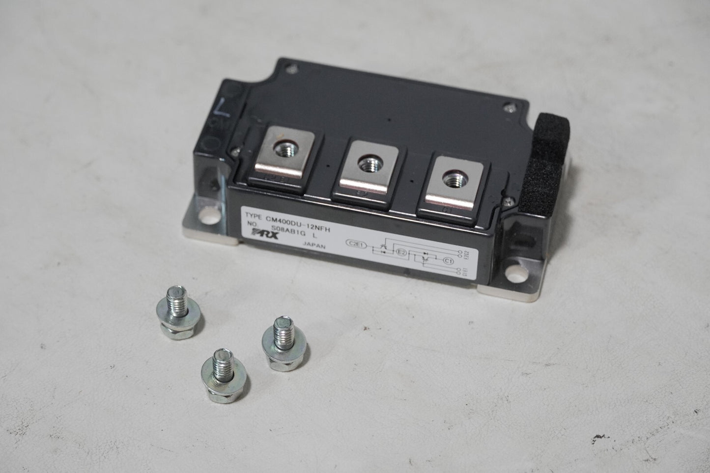 PRX CM400DU-12NFH IGBT module, no. S08AB1G, 600V, 400A, 960W