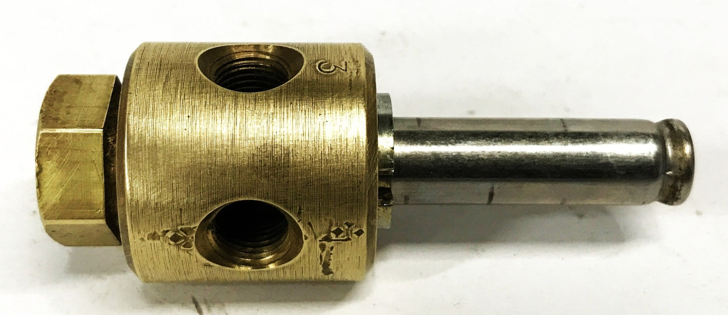 Parker 1/8 inch 2-Way Fluid Control Valve 02F30C1104AAF NOS