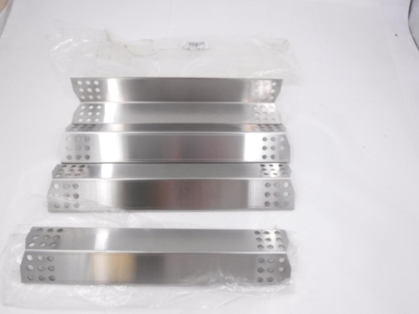 4 Pack Yiham 15-1/8"L x 3-1/4"W Stainless Steel Heat Shield Burner Cover Plates