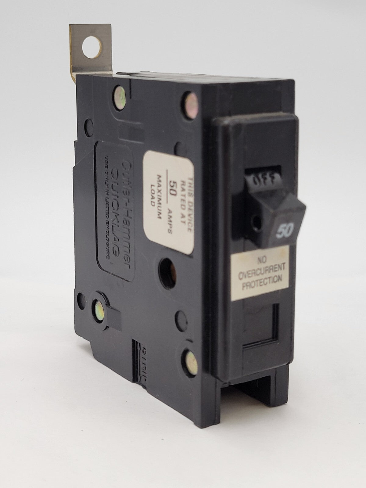 Cutler Hammer BAB1050N Bolt-on Circuit Breaker 50A 120/240VAC 1P 1PH Type BAB