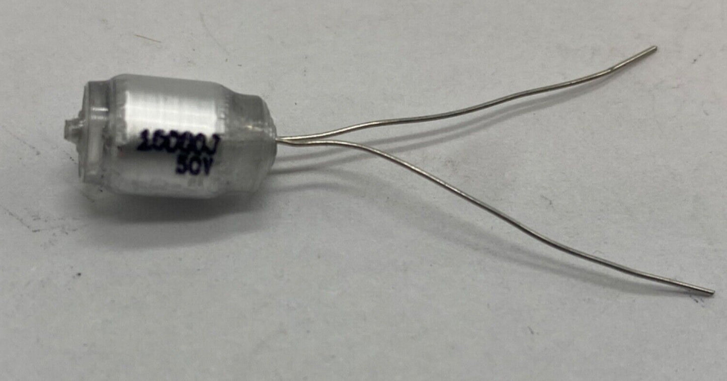 XICON polystyrene film capacitor radial lead 10000J50, 23PW series .01uf/50V