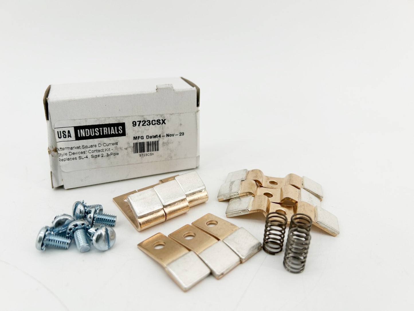 New USA Industrials 9723CSX Contact Kit 3 Pole Size 2 For Square D Replaces SL-4