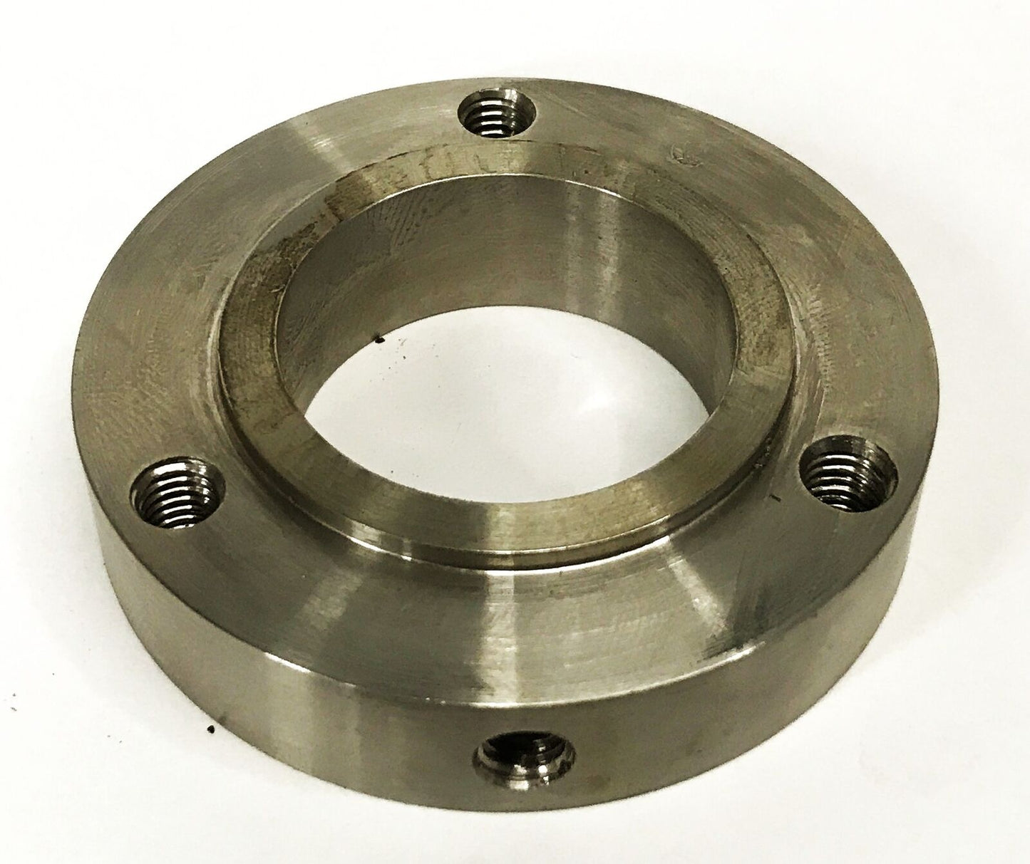 Unbranded 2-3/8 OD x 1-1/4 ID x 1/2 Depth Stainless Steel Faceplate Ring NOS