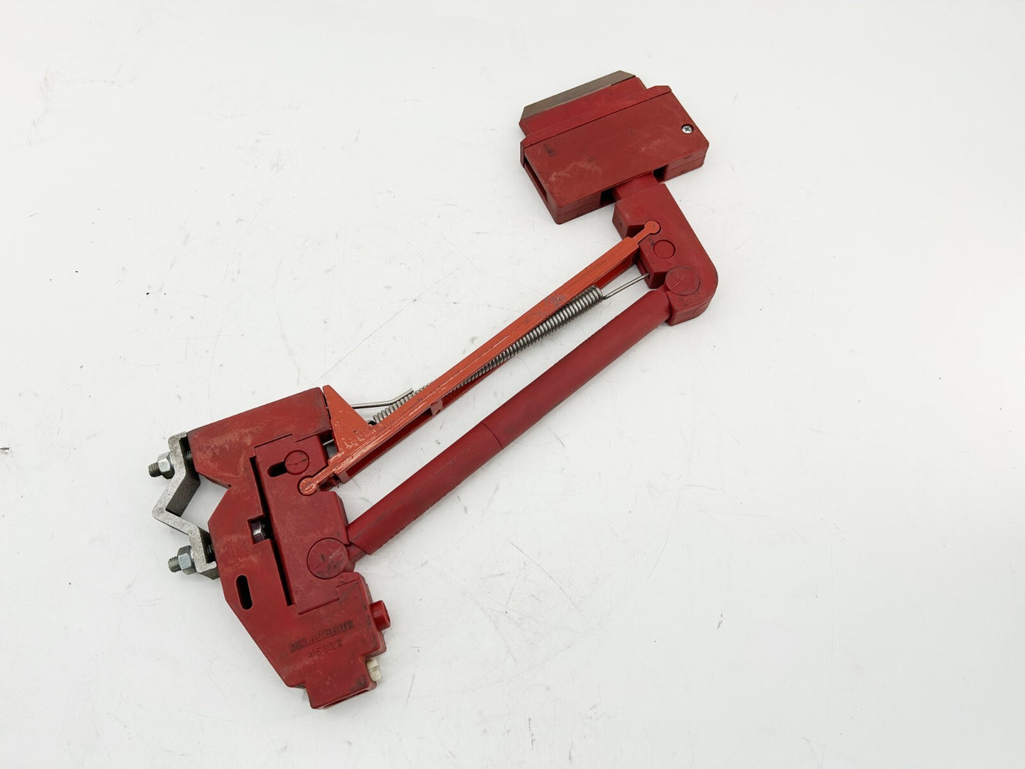 New Delachaux 45340 Conductor Bar Bar Clamp Mount Dual Port Spring Tenson