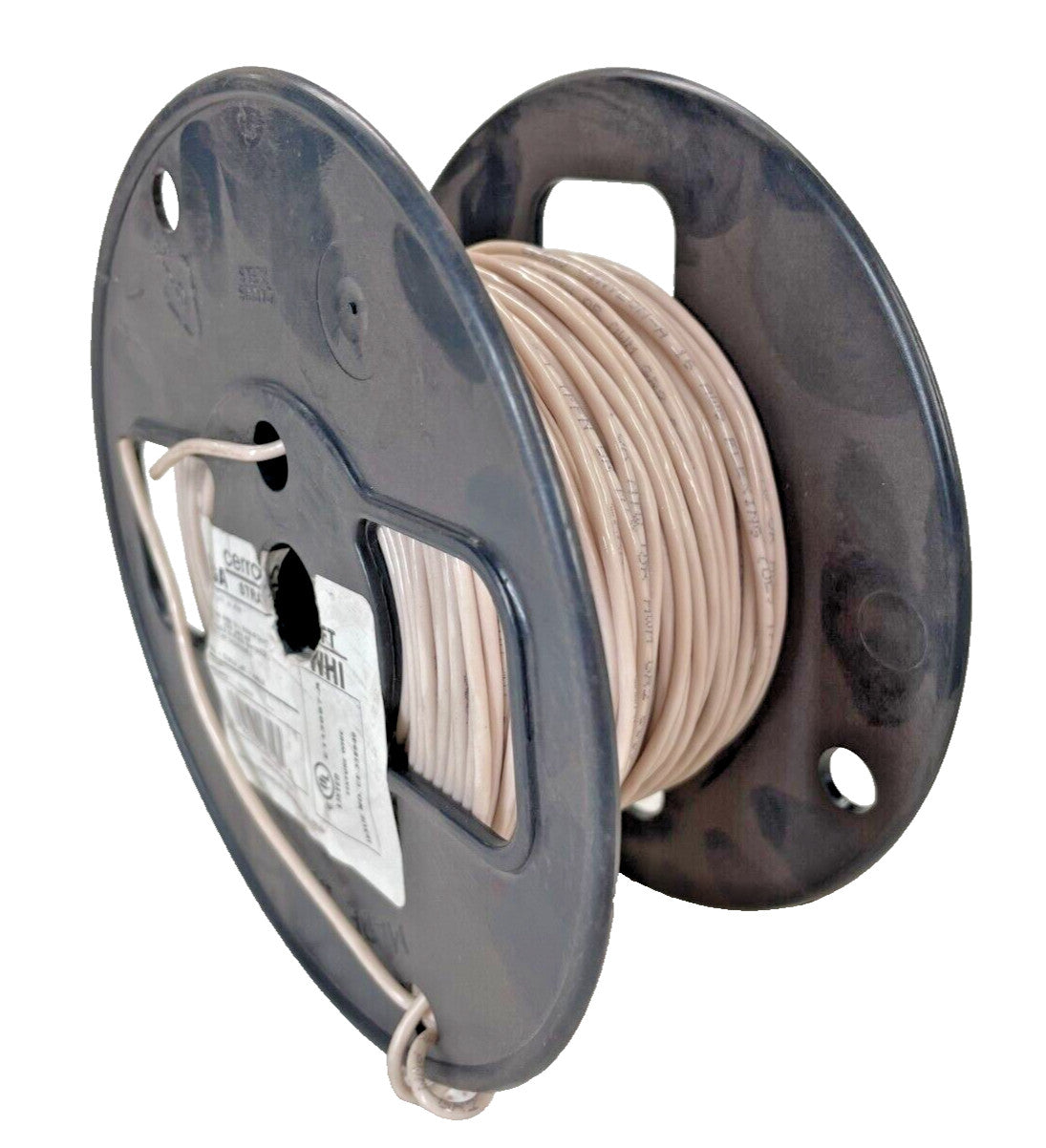 (2lb. 6oz.) CERRO VINYLON-A 16-AWG TFFN Wire, 600V, White