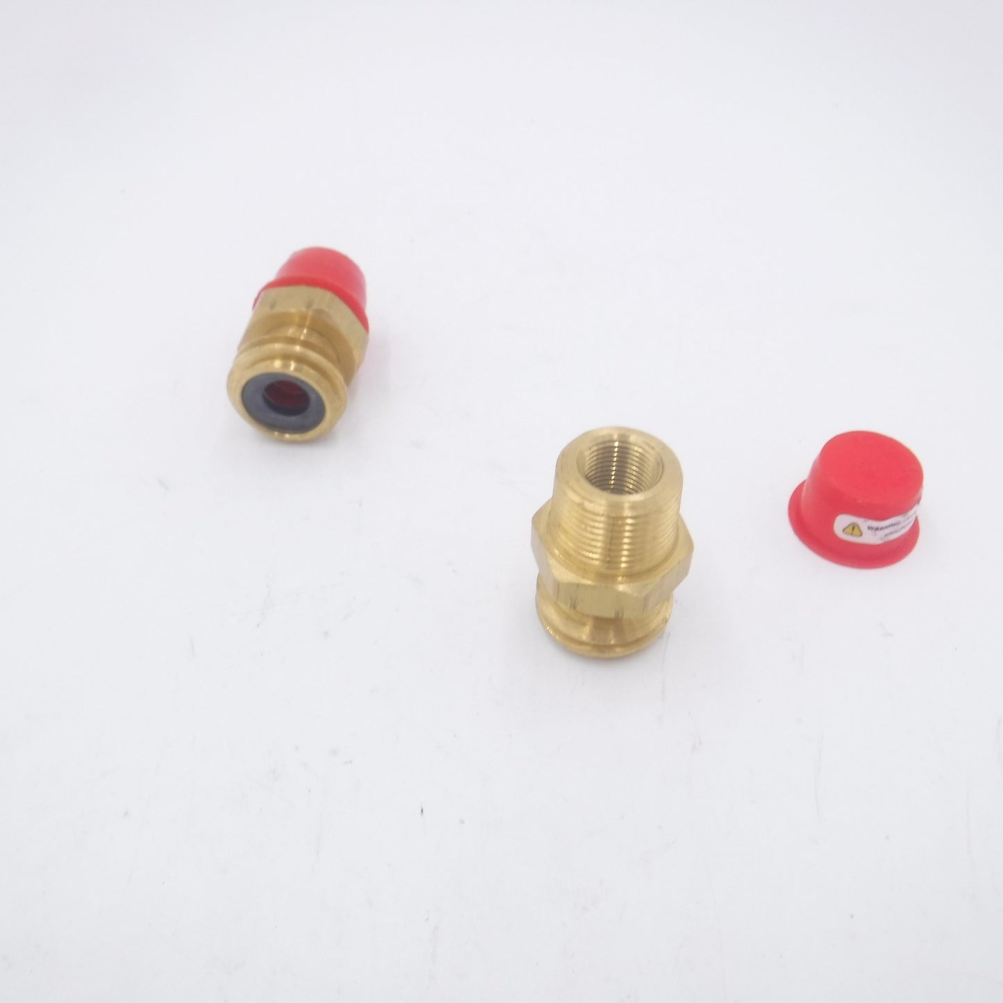 2Pk Marshall Excelsior ME-498-6/3 Adaptor 1-1/4" M Acme x 3/4" MPT Brass for Gas