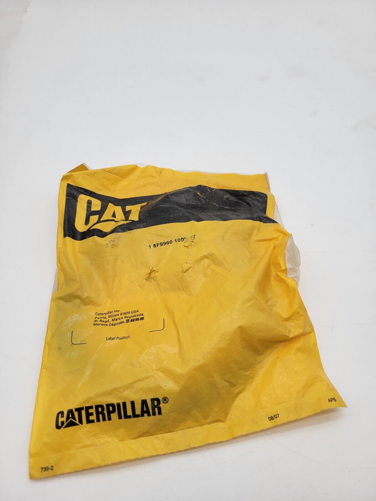 Caterpillar 8F9960 O-Ring Seal Heavy Equipment Replacement Part For 3512, 3512B