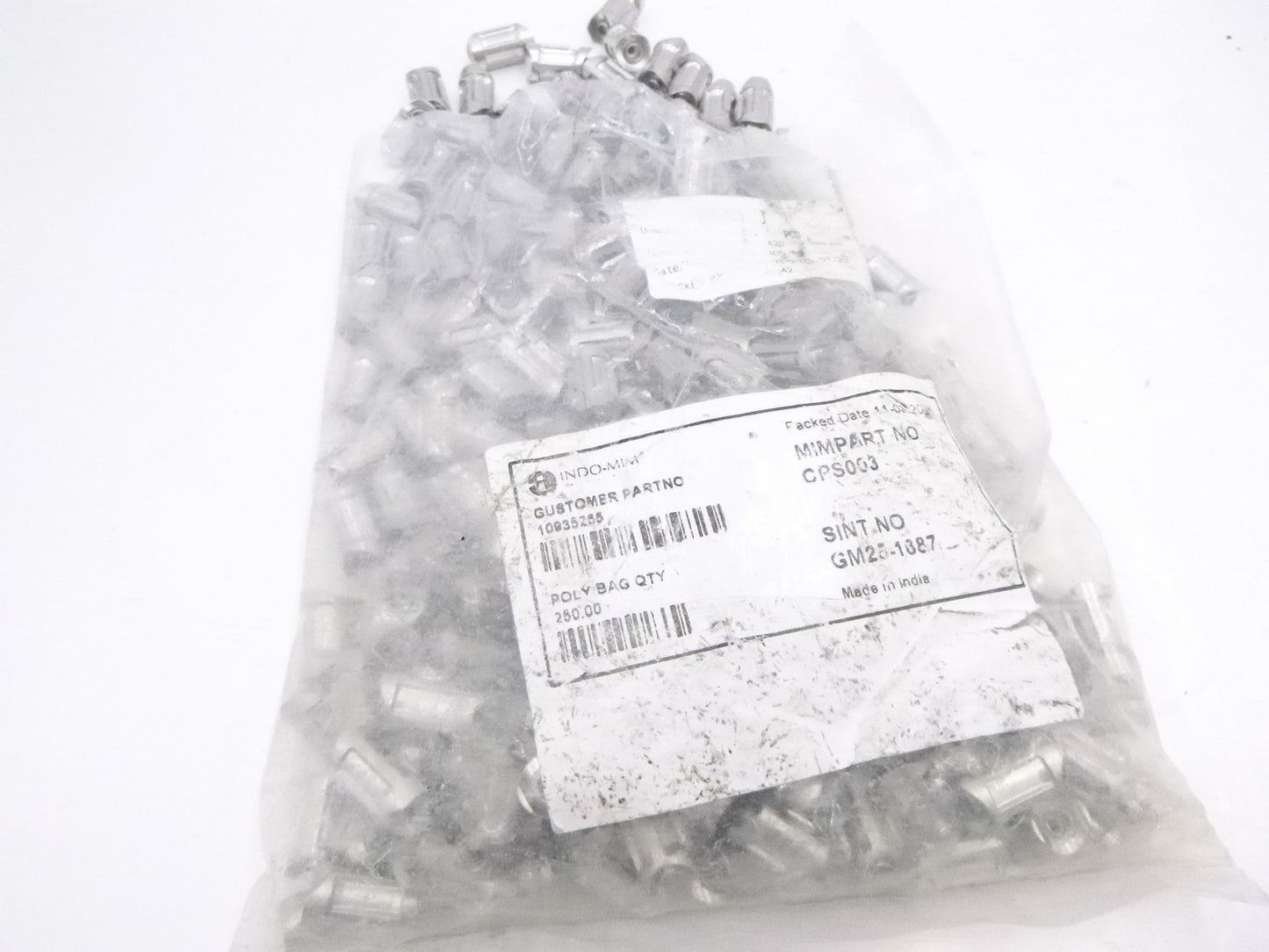 250 Pack INDO-MIM Linear Bushing CPS003 GM25-1687