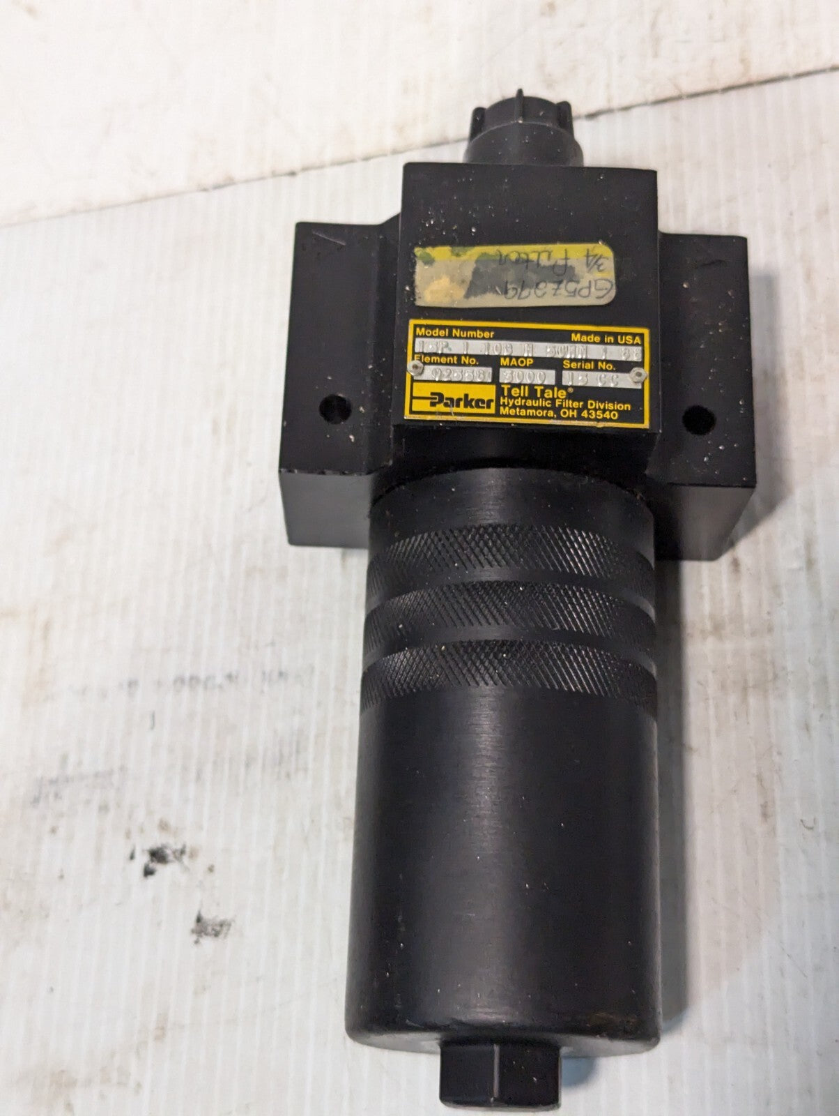 Parker 15P 1 10B M 50MM 1 88 Hydraulic Filter - Element# 925580