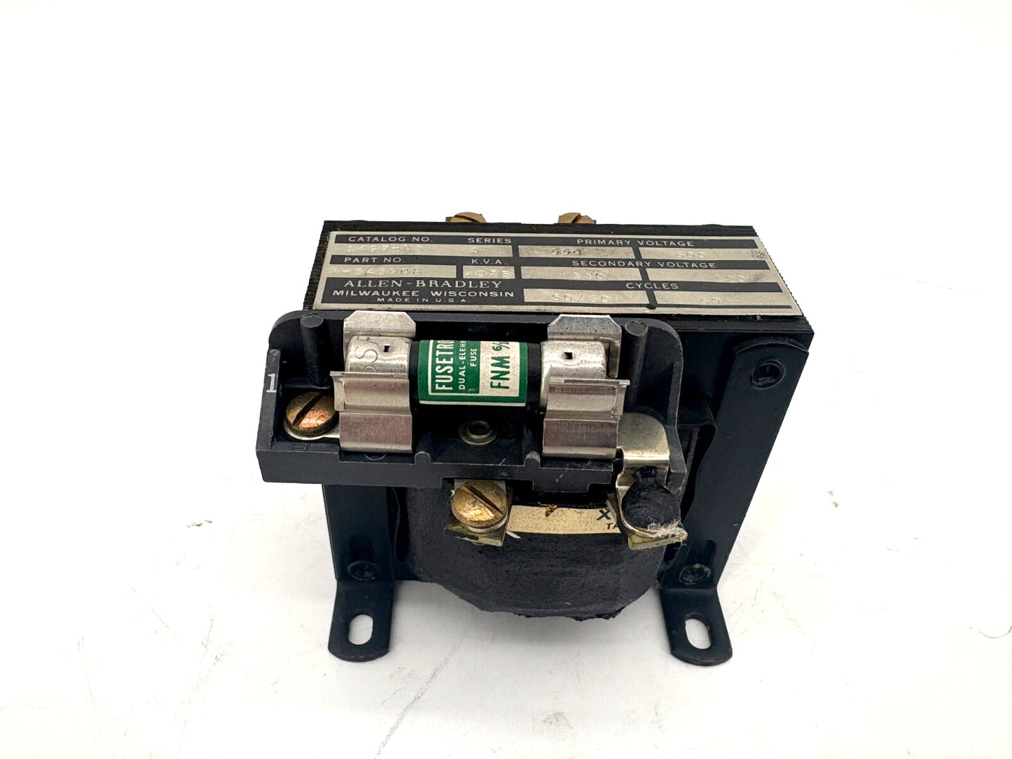 New Allen Bradley 1497-N3 Ser. A 75VA Transformer Pri. 550/600V Sec. 110/120V