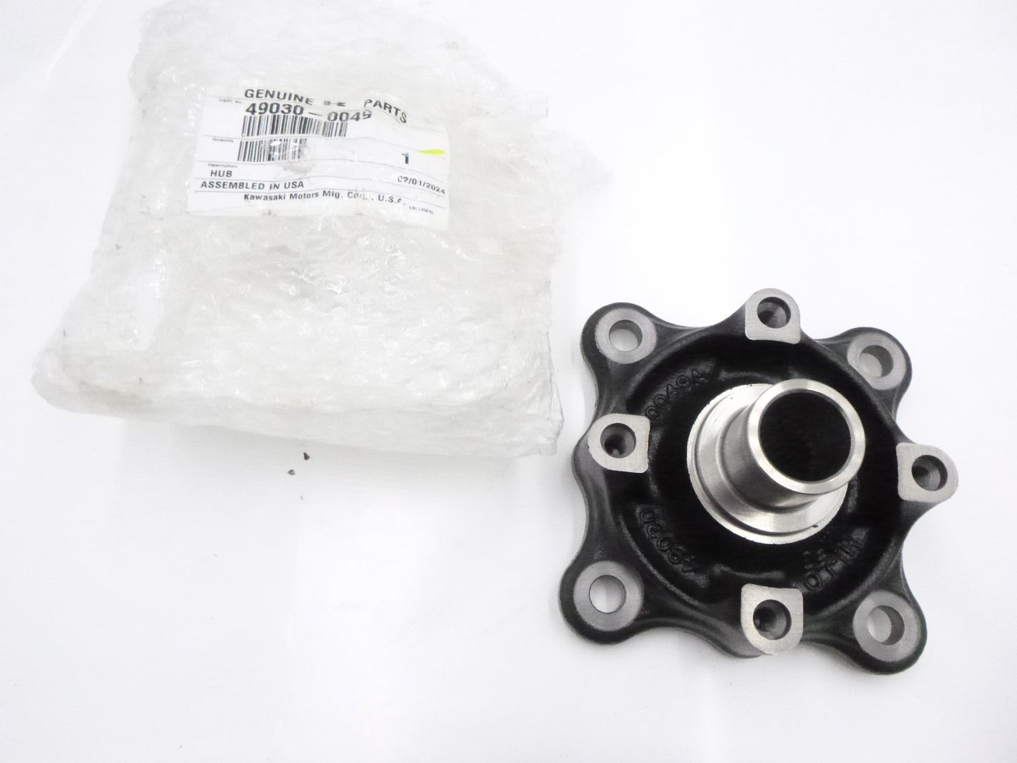 Genuine OEM Kawasaki 49030-0049 Rear Right Hub for 2016-2021 KAF1000 EPS DIesel