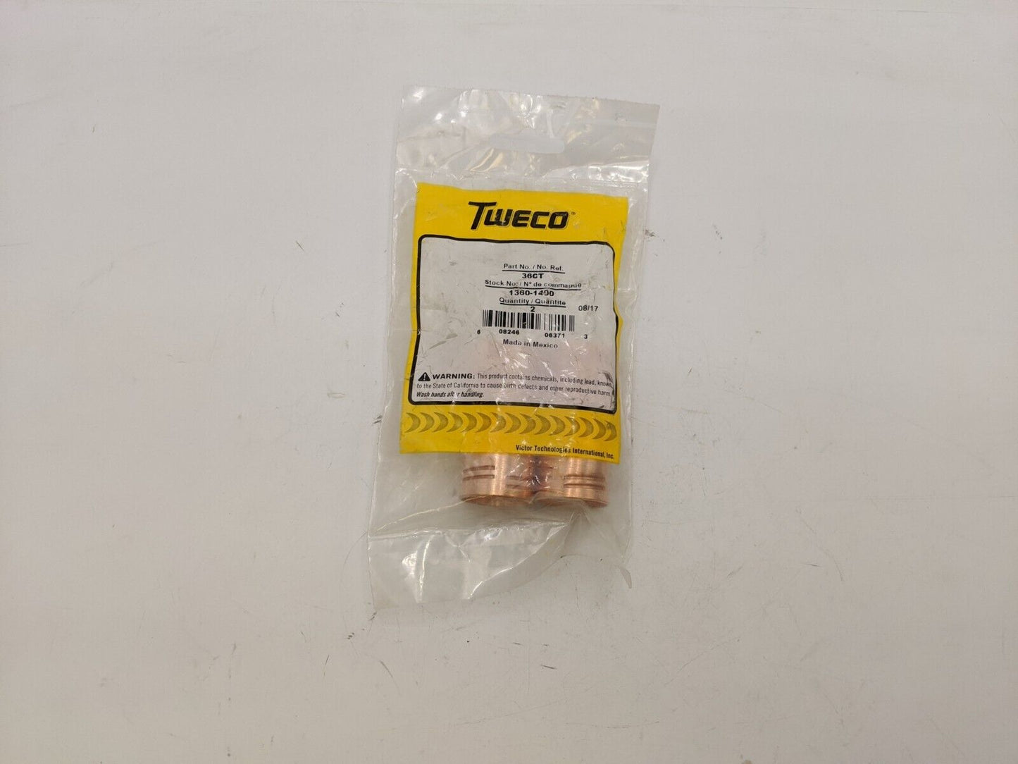 2 Piece Tweco 36CT Standard Nozzle insulator 1360-1400 Welding Equipment Supply