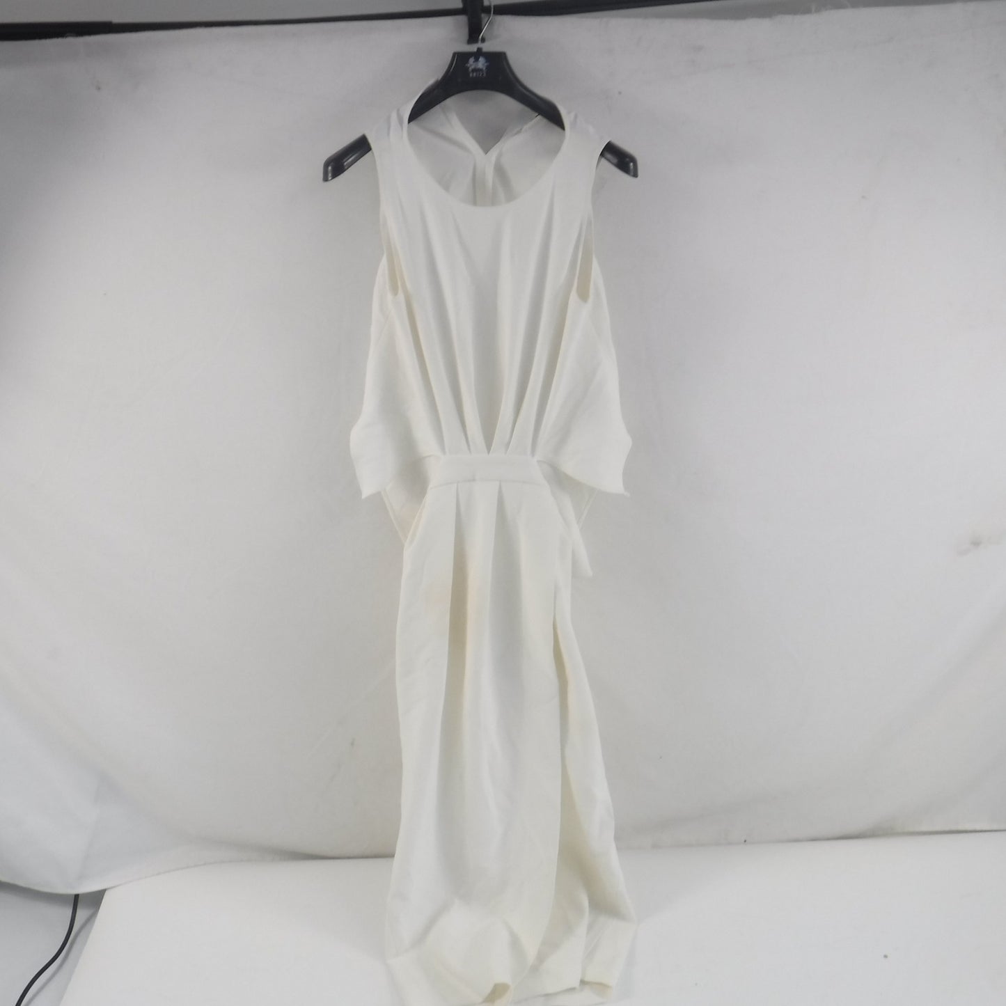 SEE DESC RACHEL COMEY Klein Shift Dress In Ivory Size 8 Round Neck Sleeveless