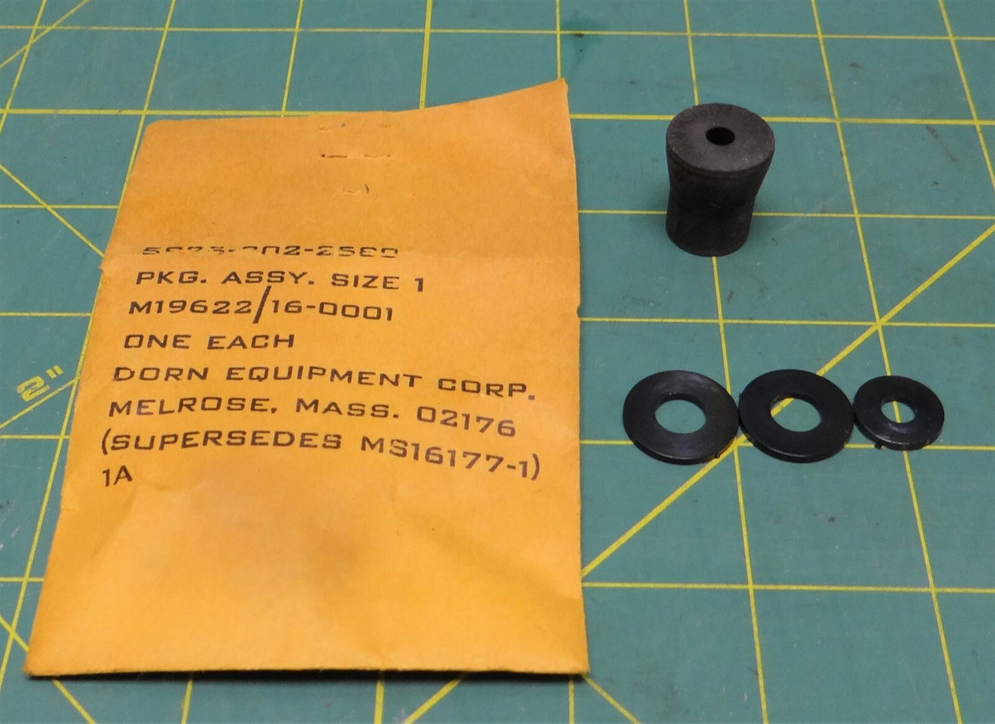 Dorn Equipment Corp Packing Assembly Size 1A Grommet M19622/16-0001