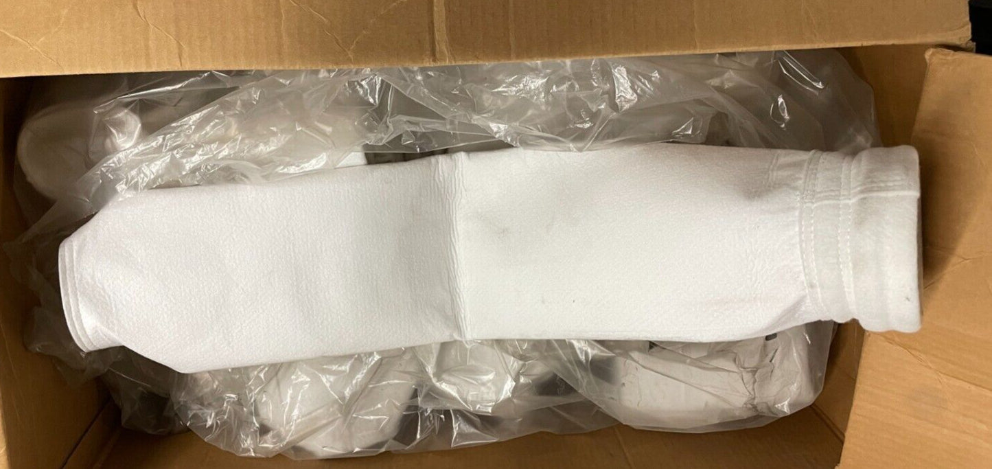 ULTRA-VAC U3701-0051 Dust Filter Bag, 100 Series Snap Band, 4-5/8 Dia x 30" Long