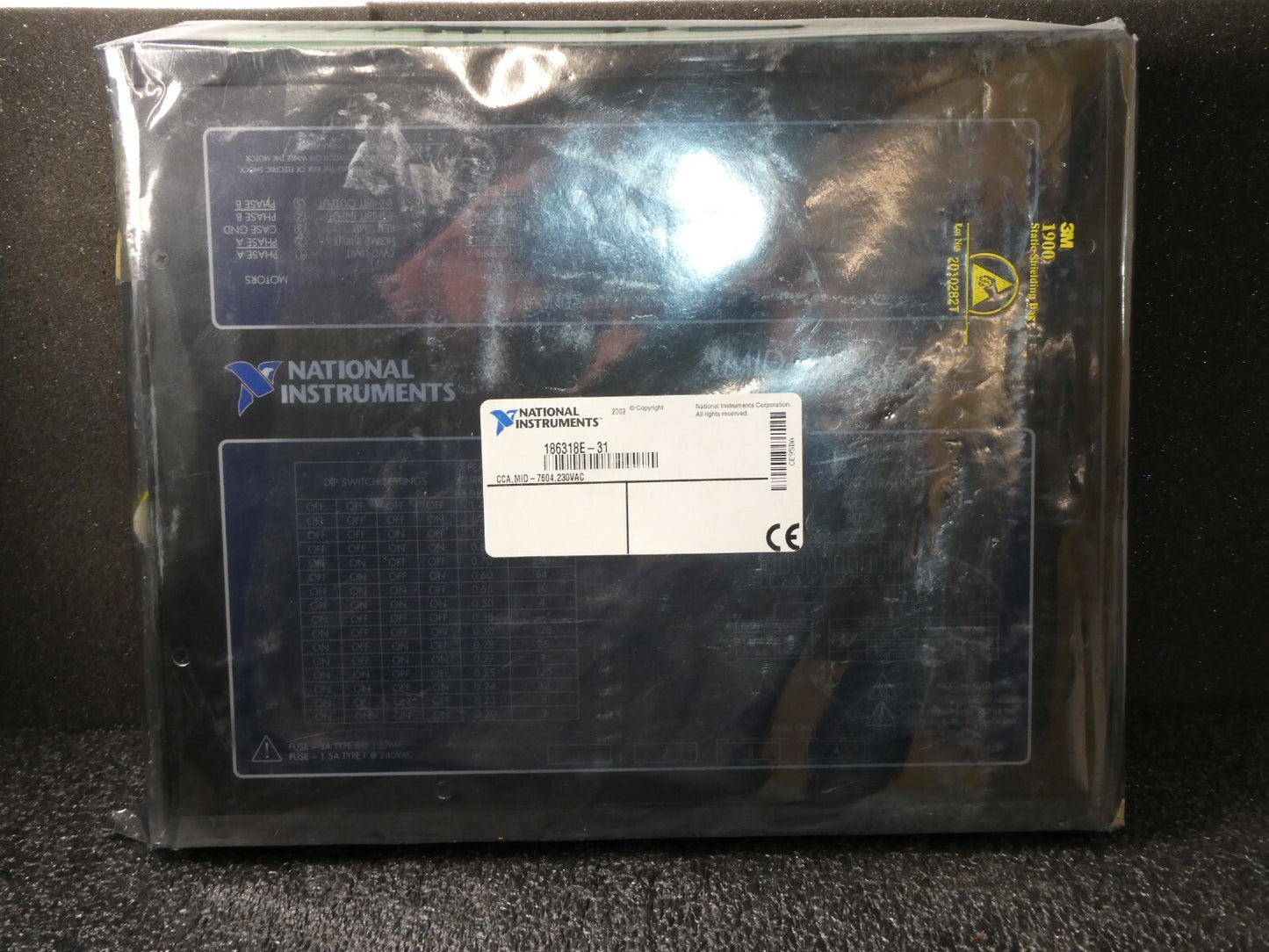 National Instruments MID-7604/7602 4-Axis Stepper Motor Driver 186318E-31