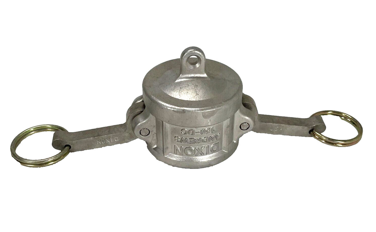 DIXON 150-DC 1-1/2" Dust Cap Cam & Groove Plated Iron