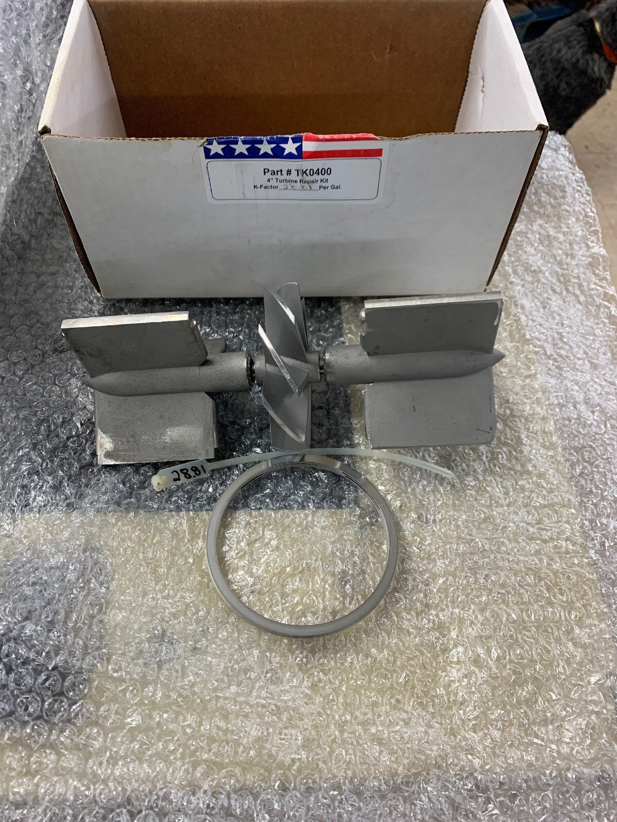 Turbine Flow Meter Repair Kit TK0400 4” K Factor TM0400