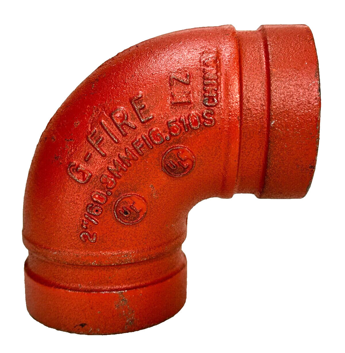 Grinnell G-Fire 2" Style 511-S 90-Degree Elbow Grooved End Pipe Fitting