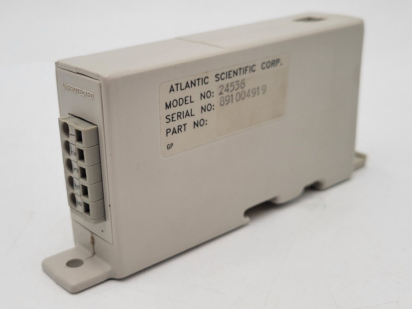 Atlantic Scientific Corp 24536 Surge Protector 200VDC DIN Rail Ground Mount ZBS