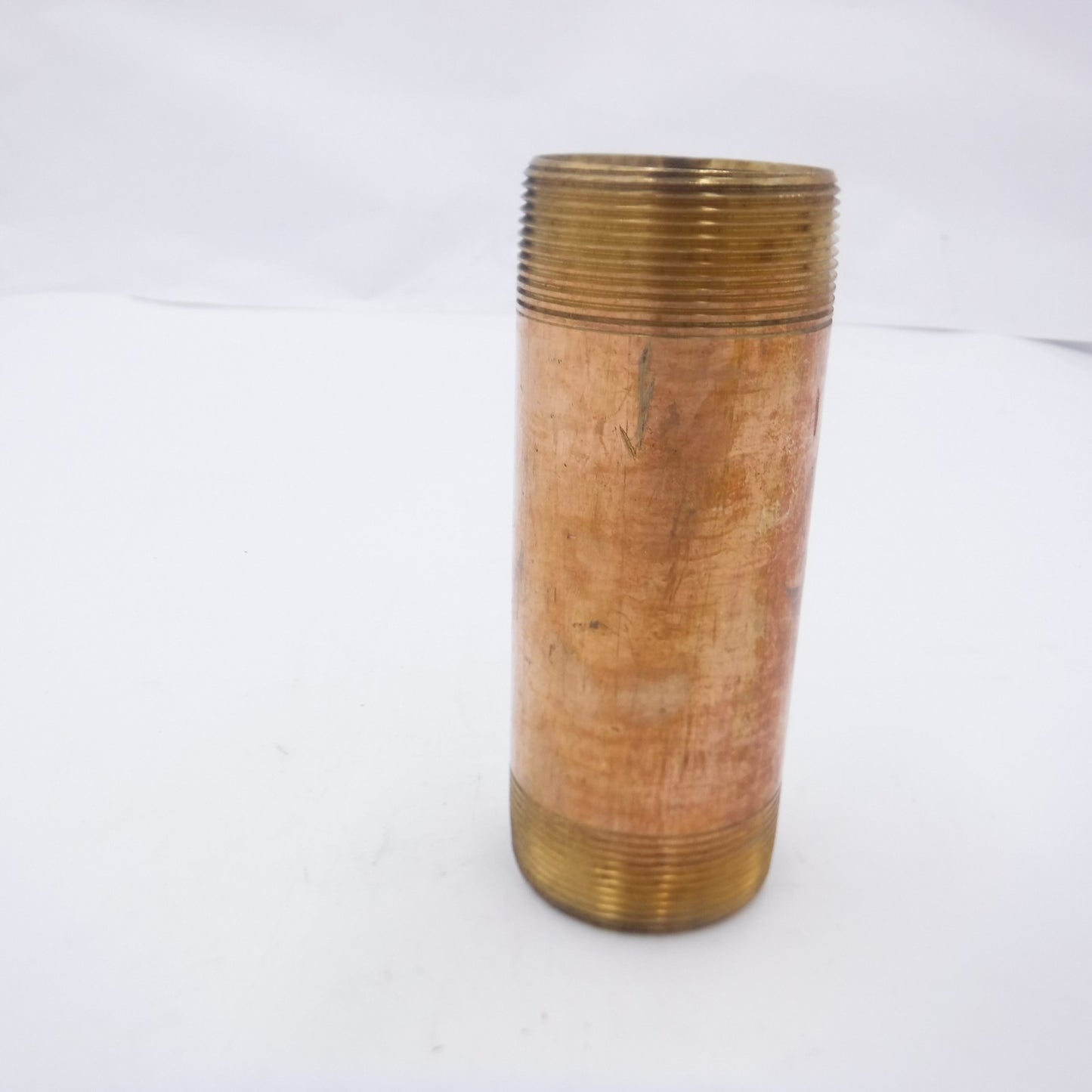 2" Nominal x 6" Male Threaded Red Brass Nipple